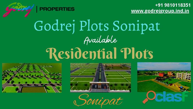 Godrej Plots Sonipat | New Launches Residential plots in
