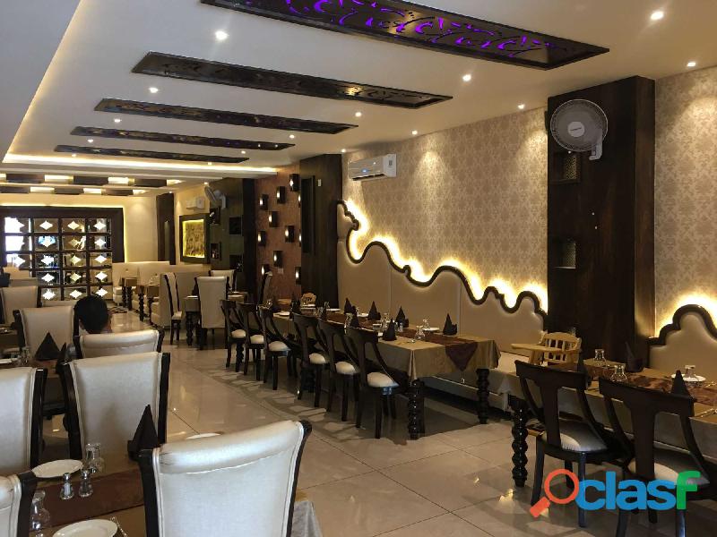 Sale of commercial space with Indian Top Branded Resturant