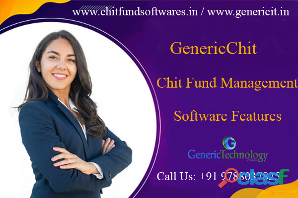 GenericChit Chit Fund Management Software Features