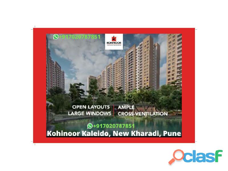Kohinoor Kaleido, New Kharadi, Pune 2&3 BHK Spacious Flat by