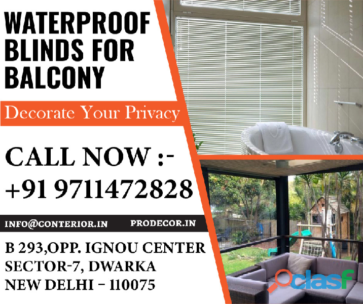 Balcony Covers in Delhi Prodecor