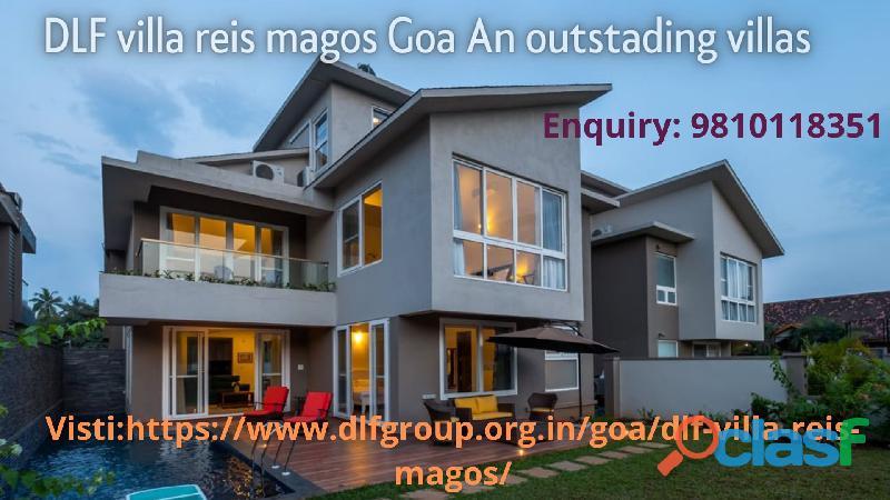 DLF villa reis magos Goa come with luxury villas