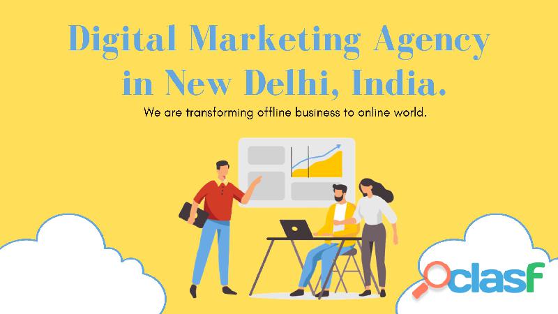 Digital Marketing Agency in New Delhi, India.