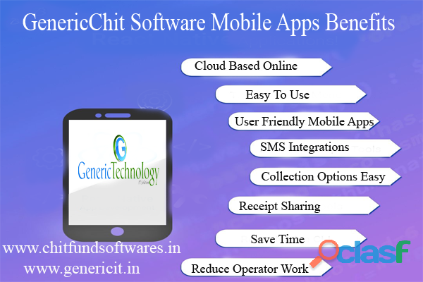 GenericChit Software Mobile Apps Features