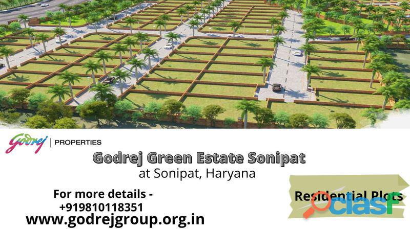 Godrej green estate Sonipat brings residential plots