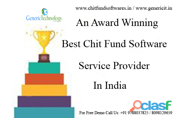 An Award Winning Best Chit Fund Software Service Provider in