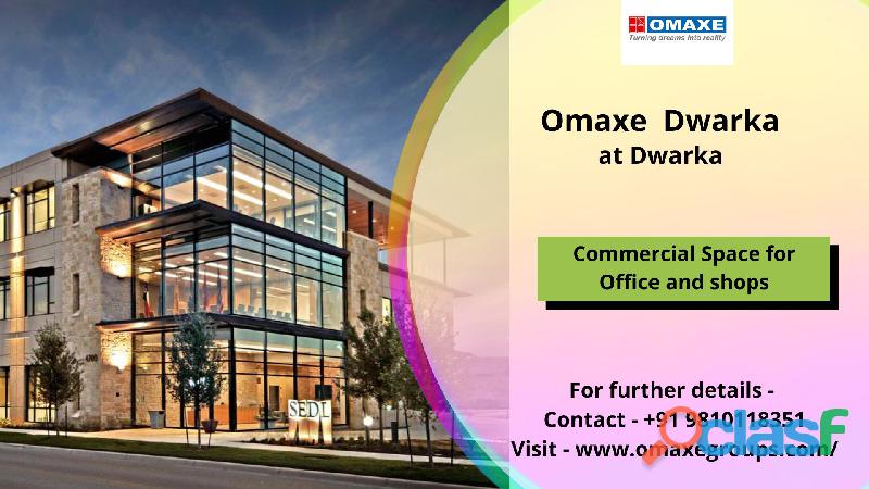 Omaxe Dwarka brings commercial office space and retail shop
