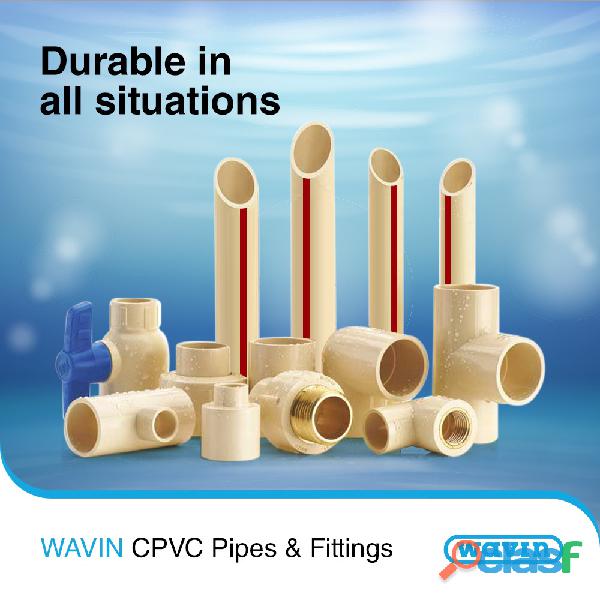 PVC Plumbing Pipes and Fittings