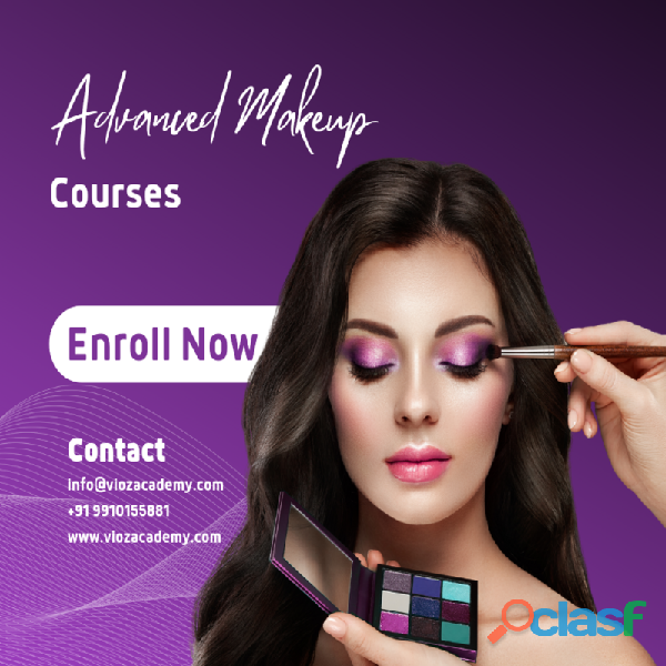 Advanced Makeup Courses in Delhi Vioz Academy