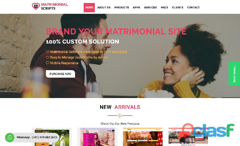 Matrimony Website Design Company in Chennai PHP Matrimonial
