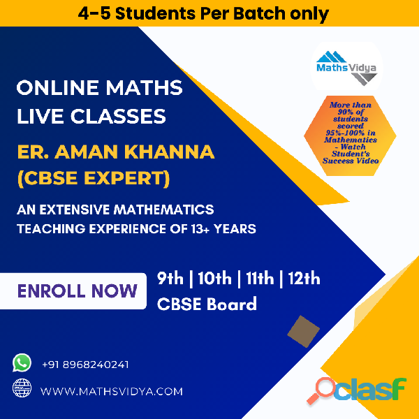 Book a demo session with Best Online Maths Private Tutor for