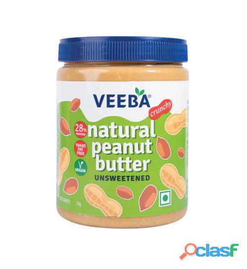 Buy Natural Peanut Butter Online from VeebaIndia