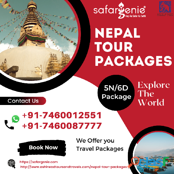 Get Best Deal on Nepal Tour Packages at SafarGenie
