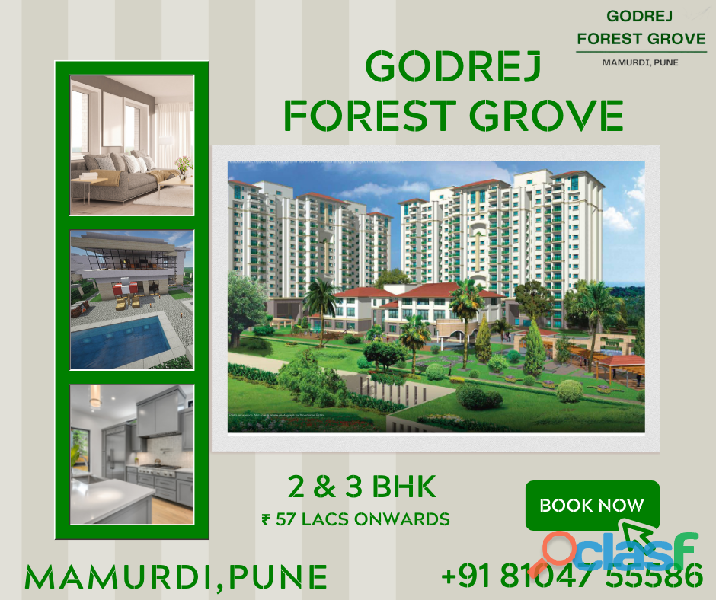 Godrej Forest Grove Mamurdi Pune: A Stylish Parkside