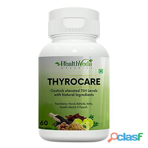 Health Veda Organics Thyrocare Supplement For Thyroid