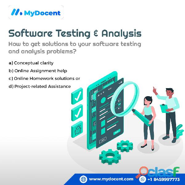 Online Software Testing Assignment Help by Professionals