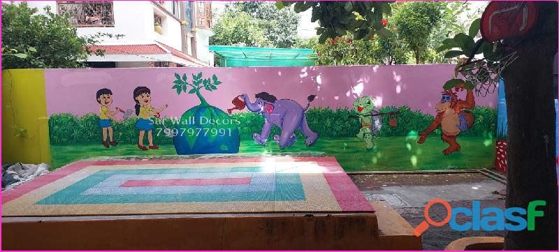 Play School Wall Art Images in Hyderabad