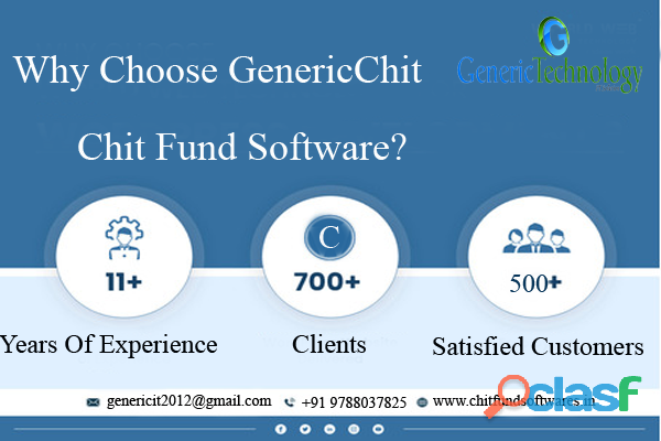 Why Chit Company Choose GenericChit Chit Fund Software?