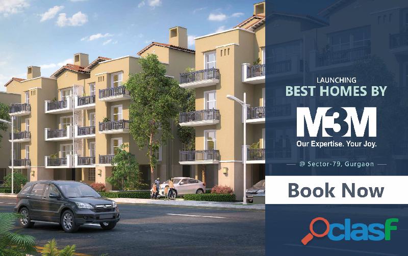 Buy 2 & 3BHK Spacious Flats in Sector 79, Gurgaon M3M Sector