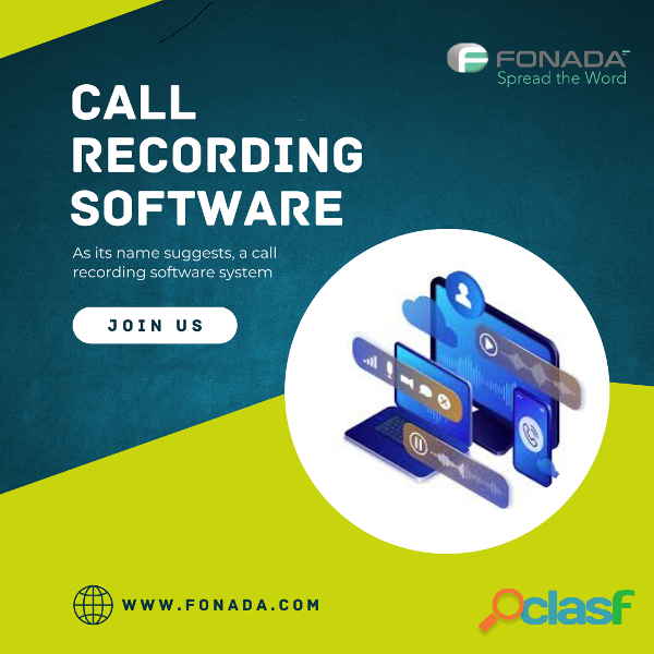 Top Call Recording Software 2022 Fonada