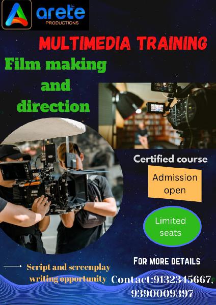 Best multimedia training along with certification