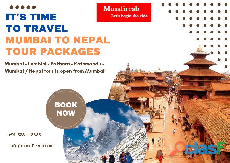 Mumbai to Nepal Tour Packages, Nepal Tour Packages from