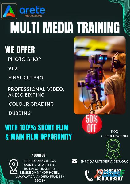 Best multimedia training and certification