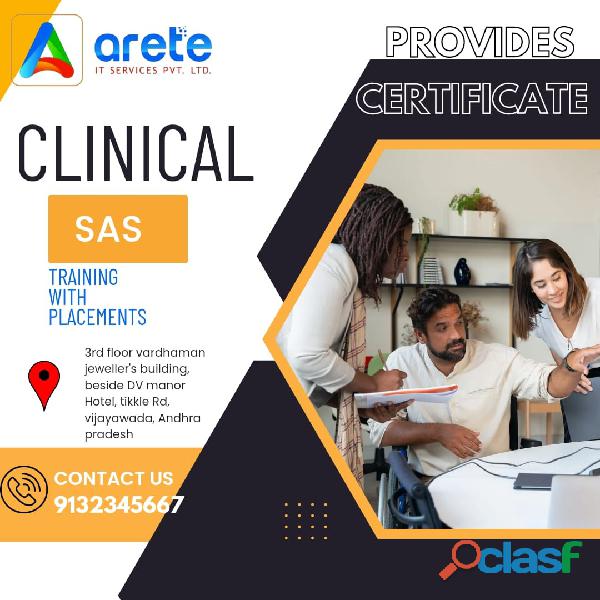 Clinical SAS training and placements along with
