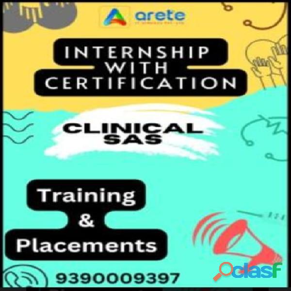 Placements and certification for clinical SAS in arete
