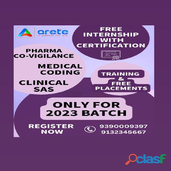 Free intership with certificate only for 2023 batch best