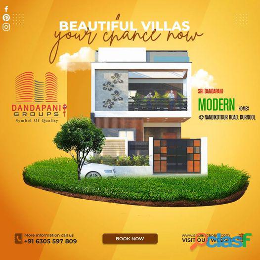 Luxury 3 bhk and 2bhk Villas in Kurnool || Anantapur ||