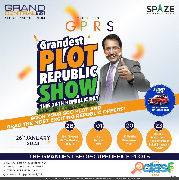 Grandest Plot Republic Show | Developed By Grand Central 114
