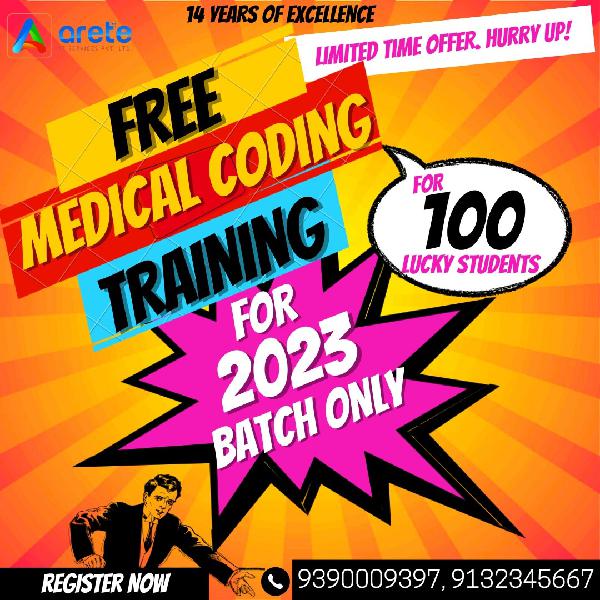 Free medical coding training and internship with