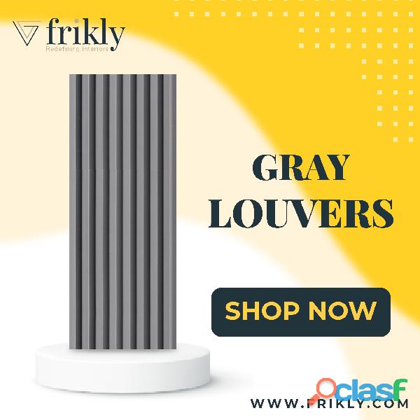 Grey Louvers Buy Premium Quality Grey Louvers Online at Low