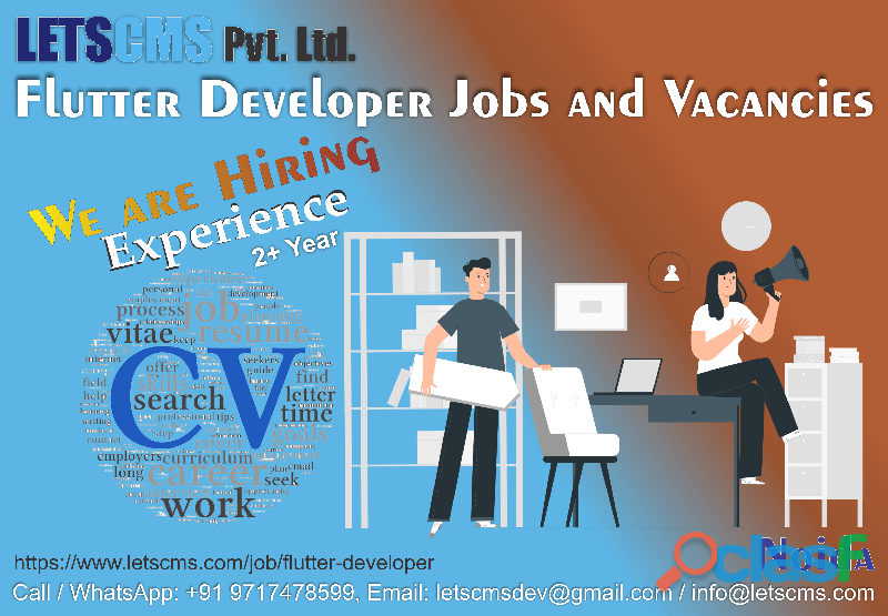 Flutter Developer Experience Jobs and Vacancies in Noida |