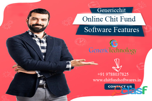 Genericchit Online Chit Fund Software Features