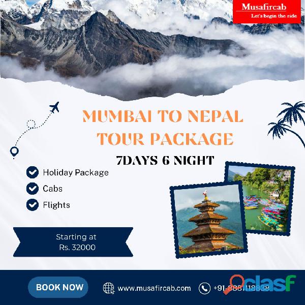 Mumbai to Nepal Tour Package, Nepal Tour Package from Mumbai