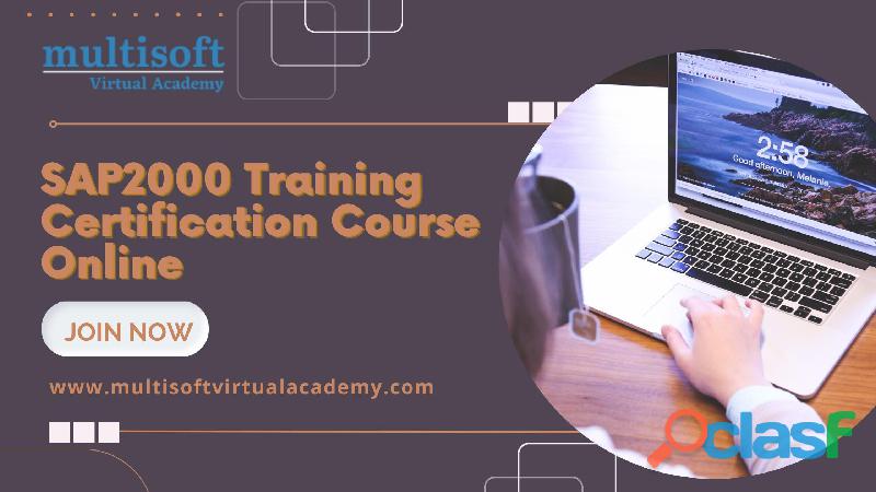 SAP2000 Training Certification Course Online
