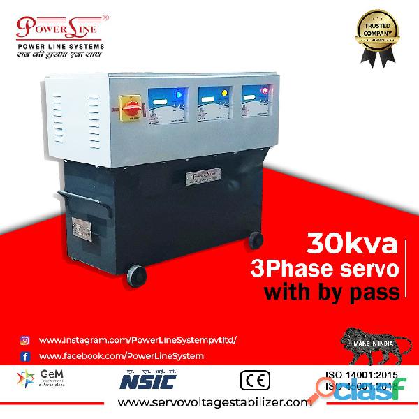 3 Phase Servo Voltage Stabilizer in Uttarakhand