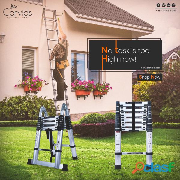 The Telescopic Ladder You've Been Waiting For: Collapsible