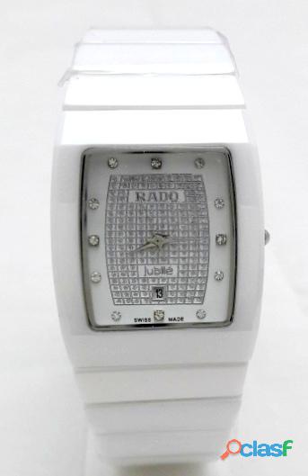 Rado Jubile White Ceramic Diamond Edition Mens Watch (1)