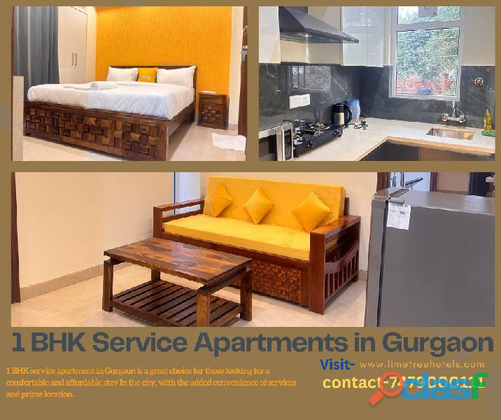 1 BHK service Apartment in Gurgaon