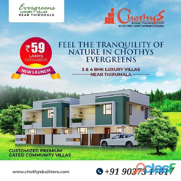 Chothys Evergreens Villas Contact Us 9037317017