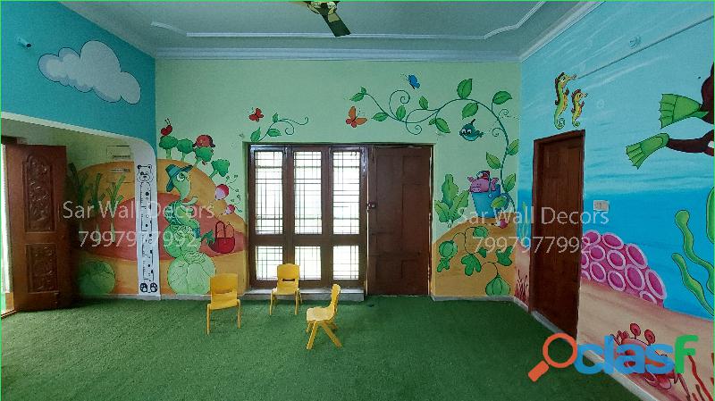 Primary Play school Wall Painting