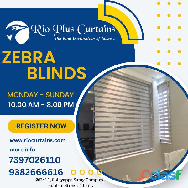 Zebra Blinds Showroom in Theni