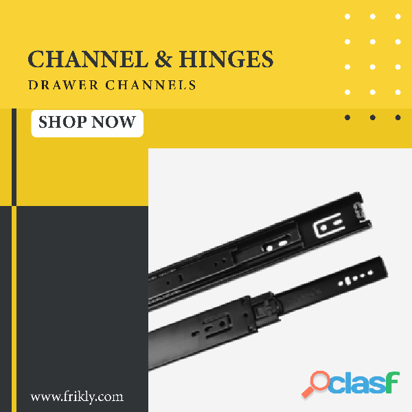 Buy High Quality Drawer Channels Online at Low Prices In