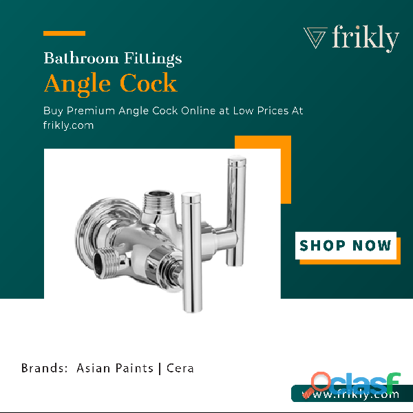 Buy Premium Quality Angle Cock Online at Low Prices In India