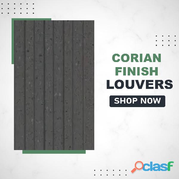 Buy Premium Quality Corian Finish Louvers Online at Low