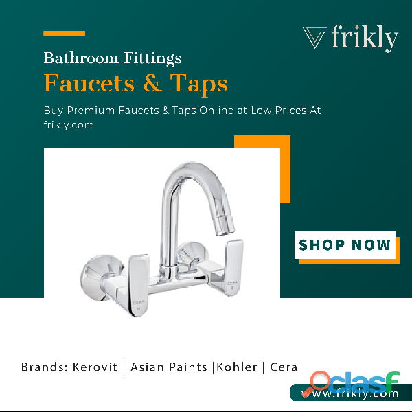 Buy Premium Quality Faucets & Taps Online at Low Prices In