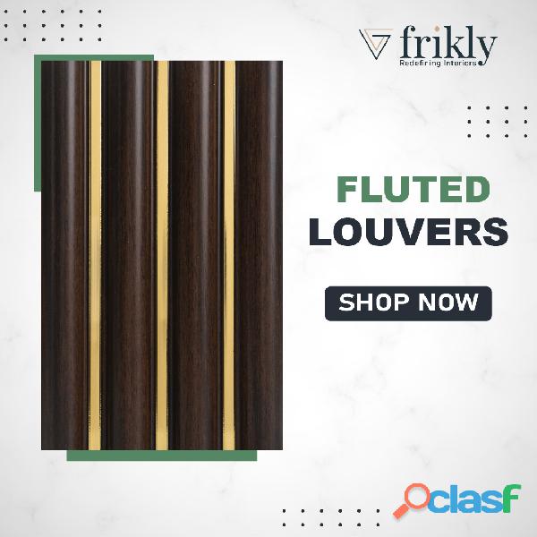 Buy Premium Quality Fluted Louvers Panel Online At Lowest